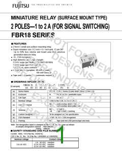 浏览型号FBR18WD05的Datasheet PDF文件第1页