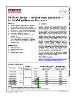 浏览型号FSFR1700XSL的Datasheet PDF文件第1页