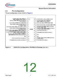 浏览型号SAK-XC836MT-1FRA的Datasheet PDF文件第12页
