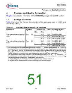 浏览型号SAK-XC836MT-1FRA的Datasheet PDF文件第51页