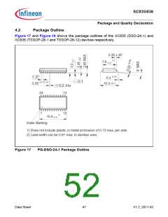 浏览型号SAK-XC836MT-1FRA的Datasheet PDF文件第52页