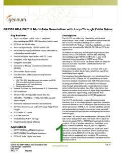 浏览型号GS1559_08的Datasheet PDF文件第1页