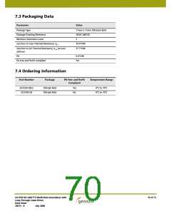 浏览型号GS1559_08的Datasheet PDF文件第70页