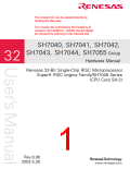 浏览型号HD64F7045F28的Datasheet PDF文件第1页