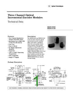 浏览型号HEDS-9040J11的Datasheet PDF文件第1页