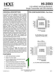 浏览型号HI-3593的Datasheet PDF文件第1页