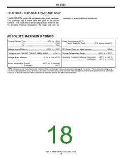 浏览型号HI-3593的Datasheet PDF文件第18页