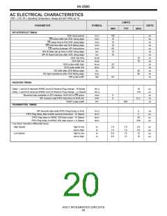 浏览型号HI-3593的Datasheet PDF文件第20页