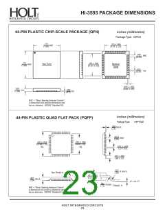 浏览型号HI-3593的Datasheet PDF文件第23页