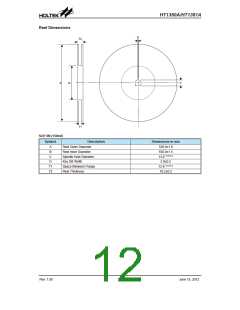 浏览型号HT1380A的Datasheet PDF文件第12页