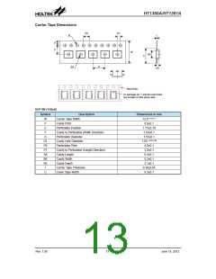 浏览型号HT1380A的Datasheet PDF文件第13页
