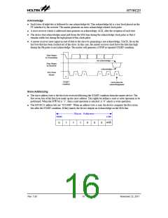 浏览型号HT16C21的Datasheet PDF文件第16页