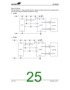 浏览型号HT16C21的Datasheet PDF文件第25页