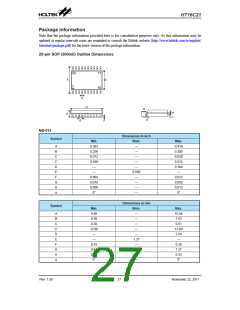 浏览型号HT16C21的Datasheet PDF文件第27页