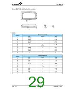 浏览型号HT16C21的Datasheet PDF文件第29页