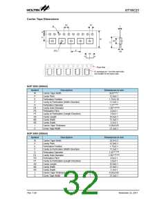 浏览型号HT16C21的Datasheet PDF文件第32页