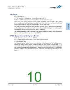 浏览型号HT32F1253的Datasheet PDF文件第10页