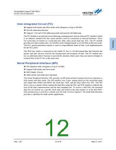 浏览型号HT32F1253的Datasheet PDF文件第12页