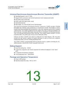 浏览型号HT32F1253的Datasheet PDF文件第13页