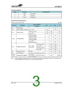 浏览型号HT7533-2的Datasheet PDF文件第3页