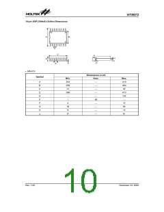 浏览型号HT8972的Datasheet PDF文件第10页