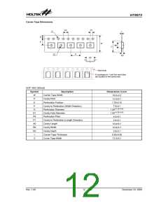 浏览型号HT8972的Datasheet PDF文件第12页