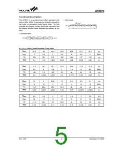 浏览型号HT8972的Datasheet PDF文件第5页