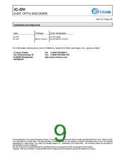浏览型号IC-OVCHIP的Datasheet PDF文件第9页