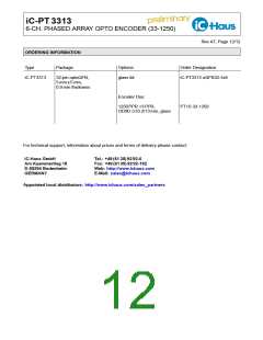 浏览型号IC-PT3313的Datasheet PDF文件第12页