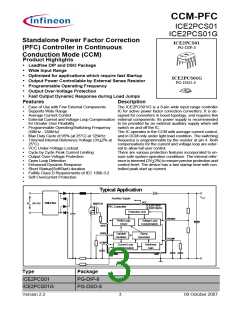 浏览型号ICE2PCS01的Datasheet PDF文件第3页