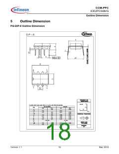 浏览型号ICE2PCS06的Datasheet PDF文件第18页