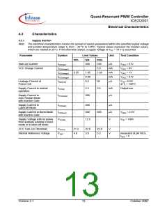 浏览型号ICE2QS01的Datasheet PDF文件第13页