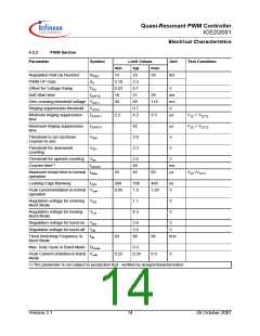 浏览型号ICE2QS01的Datasheet PDF文件第14页