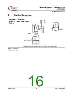 浏览型号ICE2QS01的Datasheet PDF文件第16页