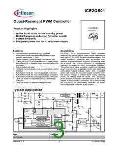 浏览型号ICE2QS01的Datasheet PDF文件第3页