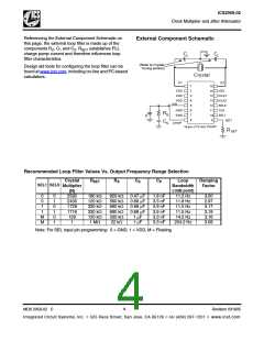 浏览型号ICS2059GI-02的Datasheet PDF文件第4页