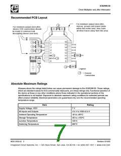 浏览型号ICS2059GI-02的Datasheet PDF文件第7页