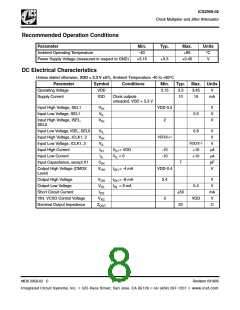 浏览型号ICS2059GI-02的Datasheet PDF文件第8页