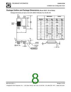 浏览型号ICS525R-08LFT的Datasheet PDF文件第8页