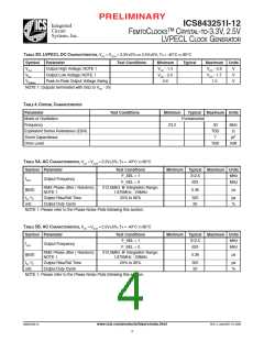 浏览型号ICS843251BGI-12T的Datasheet PDF文件第4页