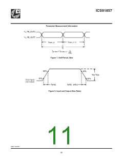 浏览型号ICS91857YGLFT-LF-T的Datasheet PDF文件第11页
