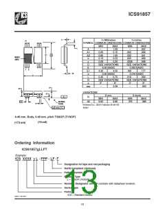 浏览型号ICS91857YGLFT-LF-T的Datasheet PDF文件第13页