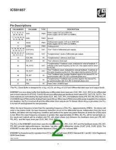 浏览型号ICS91857YGLFT-LF-T的Datasheet PDF文件第2页