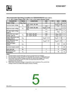 浏览型号ICS91857YGLFT-LF-T的Datasheet PDF文件第5页