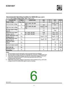 浏览型号ICS91857YGLFT-LF-T的Datasheet PDF文件第6页