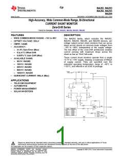 浏览型号INA285的Datasheet PDF文件第1页