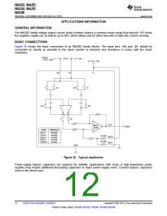 浏览型号INA285的Datasheet PDF文件第12页