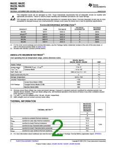 浏览型号INA285的Datasheet PDF文件第2页