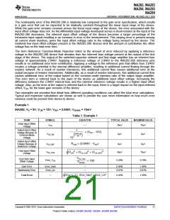 浏览型号INA285的Datasheet PDF文件第21页