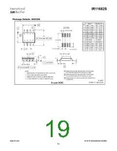 浏览型号IR11682S的Datasheet PDF文件第19页